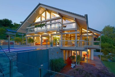 HUF Haus Art 5 grau Pool 3 Energieeffizientes HUF HAUS mit großzügigen Glasflächen und eleganter Ausstattung